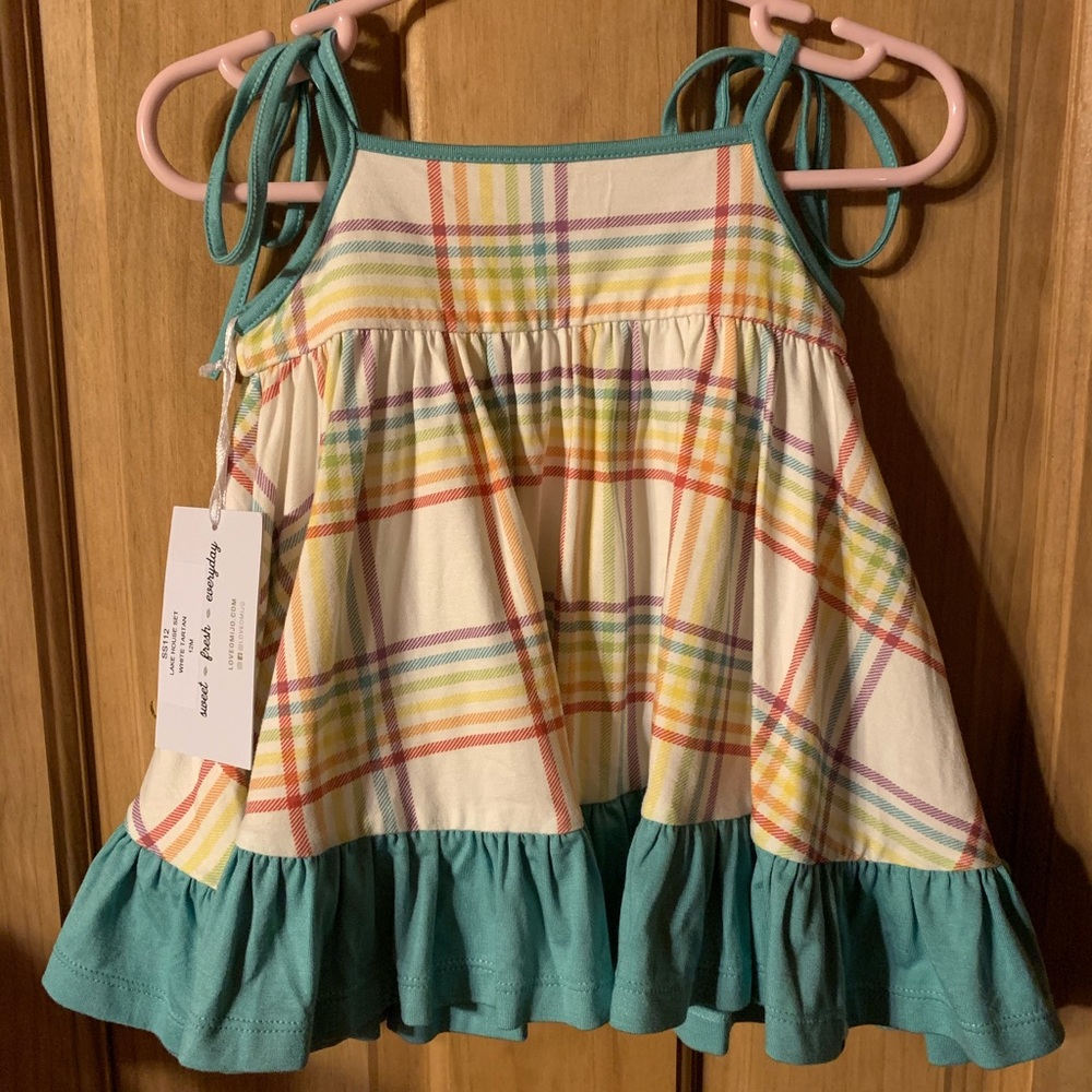 Omi jo rainbow tartan